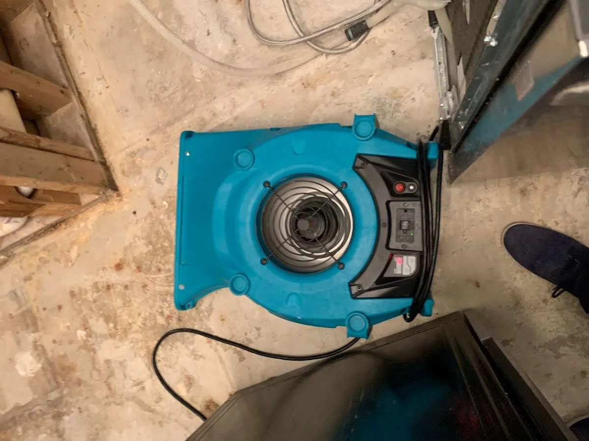 Air mover drying equipment for Mold Remediation & Removal in New Hope